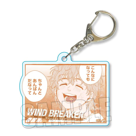 トレーディングメモリーズキーホルダー WIND BREAKER