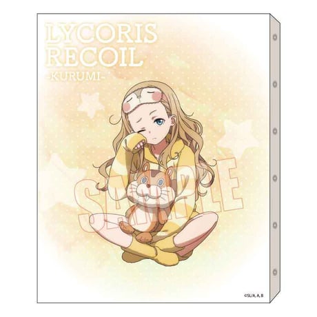 キャンバスボード リコリス・リコイル/クルミ パジャマver.