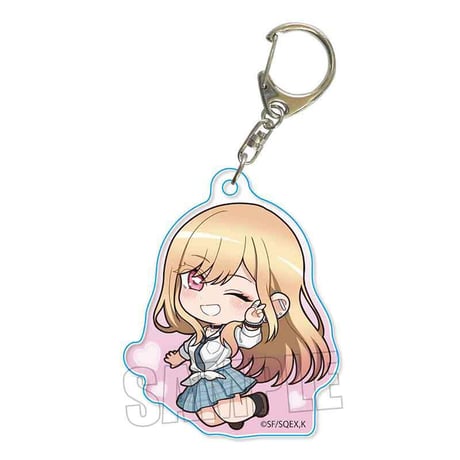 ぷかっしゅアクリルキーホルダー その着せ替え人形は恋をする/喜多川 海夢(ピンク)