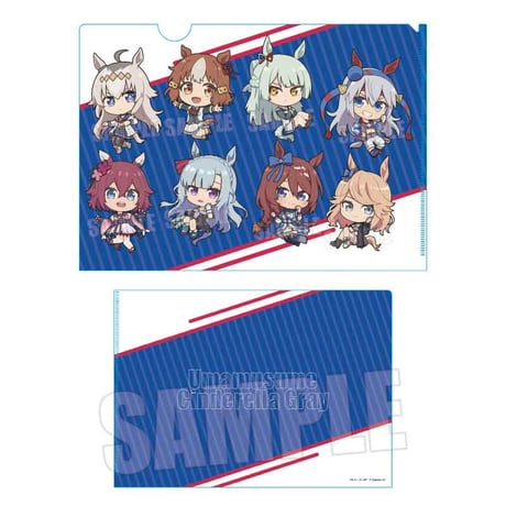 ぷかっしゅクリアファイル アニメ『ウマ娘 シンデレラグレイ』/A