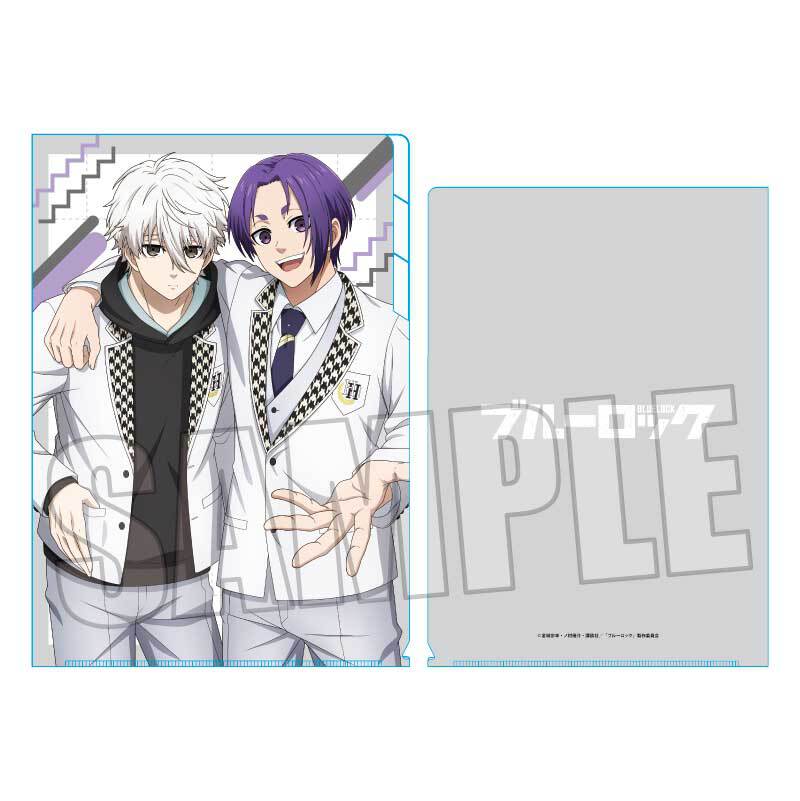 クリアファイル3ポケット ブルーロック/凪 誠士郎&御影 玲王 | ベル
