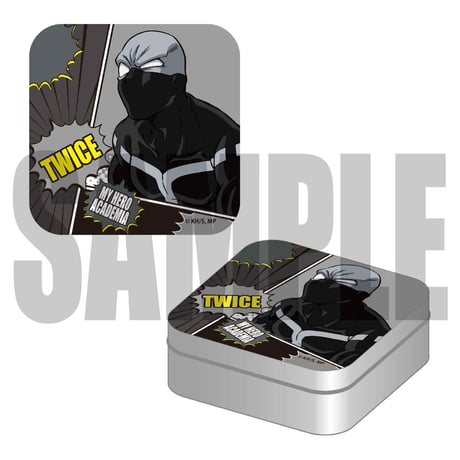 ミニブリキケース 僕のヒーローアカデミア/トゥワイス