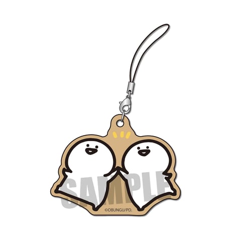 <再販>木札ストラップ お文具といっしょ/ハイタッチ