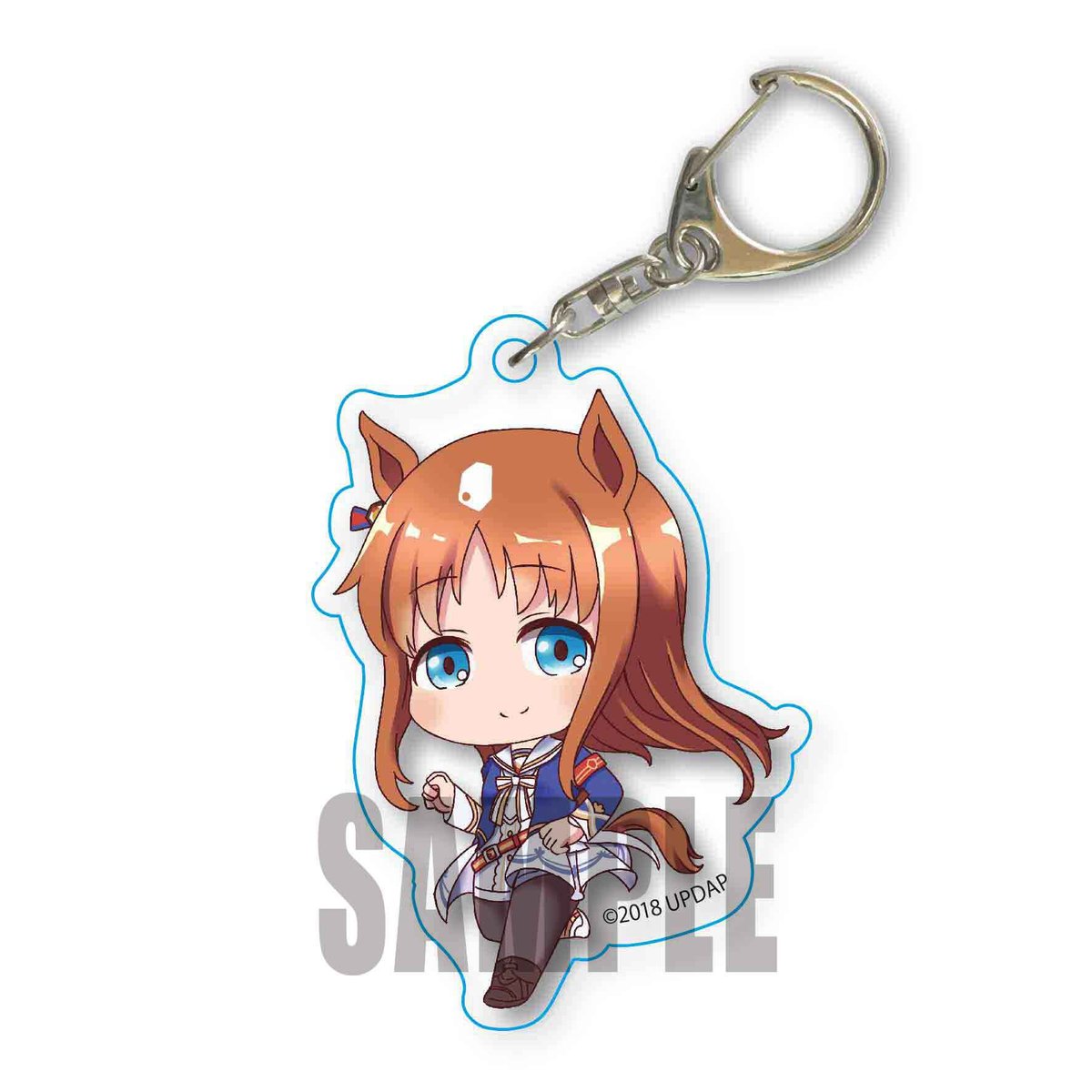 ウマ娘 プリティーダービー トレーディングアクリルキーホルダー　10個 グッズ-キーホルダー】ウマ娘 プリティーダービー オーロラ