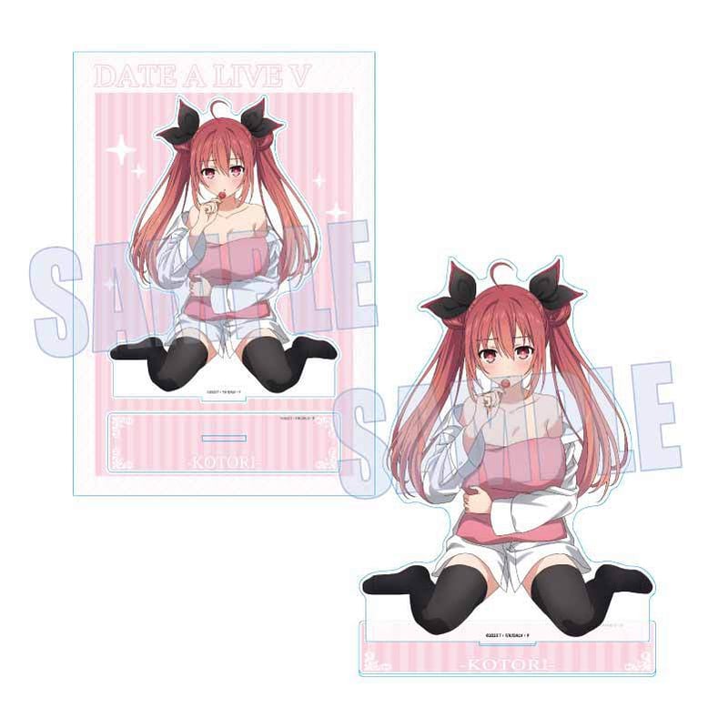 デート・ア・ライブ　五河琴里　アクリルスタンド　缶バッジ　 リラックスVer . MEGAアクリルスタンド デート・ア・ライブV/五河 琴里 リラックスver