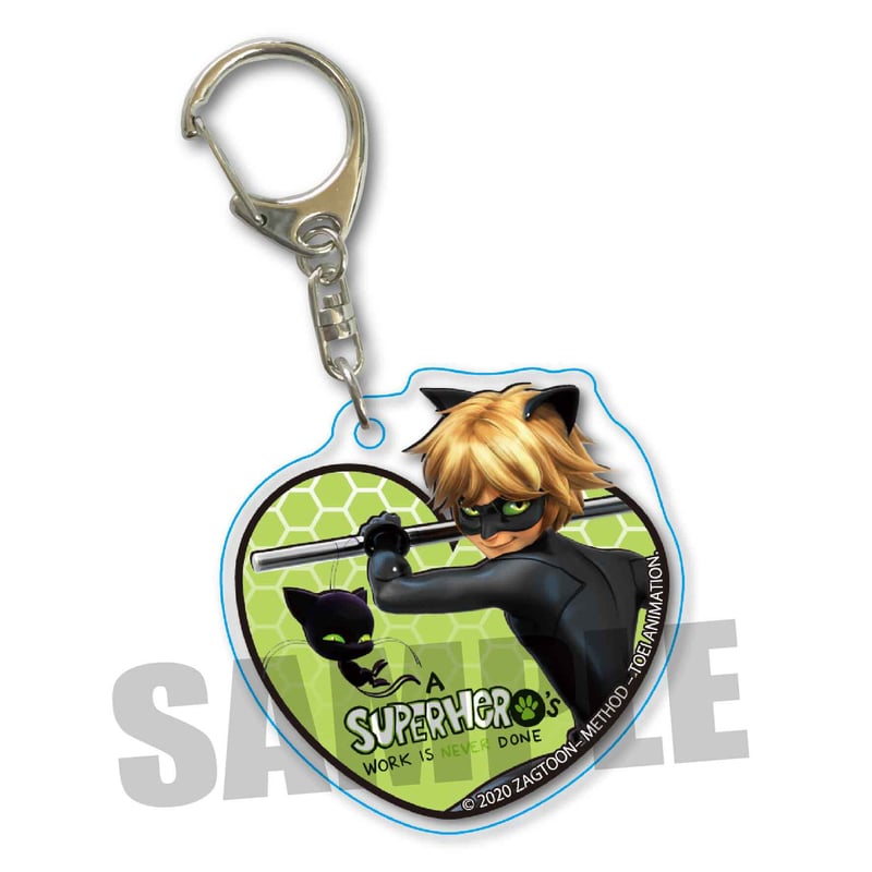 再販>アクリルキーホルダーA ミラキュラス レディバグ&シャ 再販>アクリルキーホルダーA ミラキュラス レディバグ&シャ