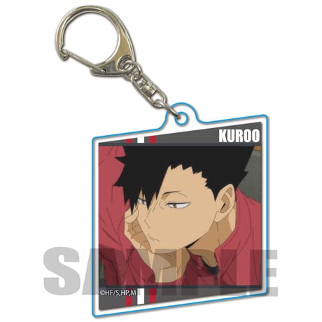 メモリーズキーホルダー ハイキュー!! TO THE TOP/黒尾 鉄朗