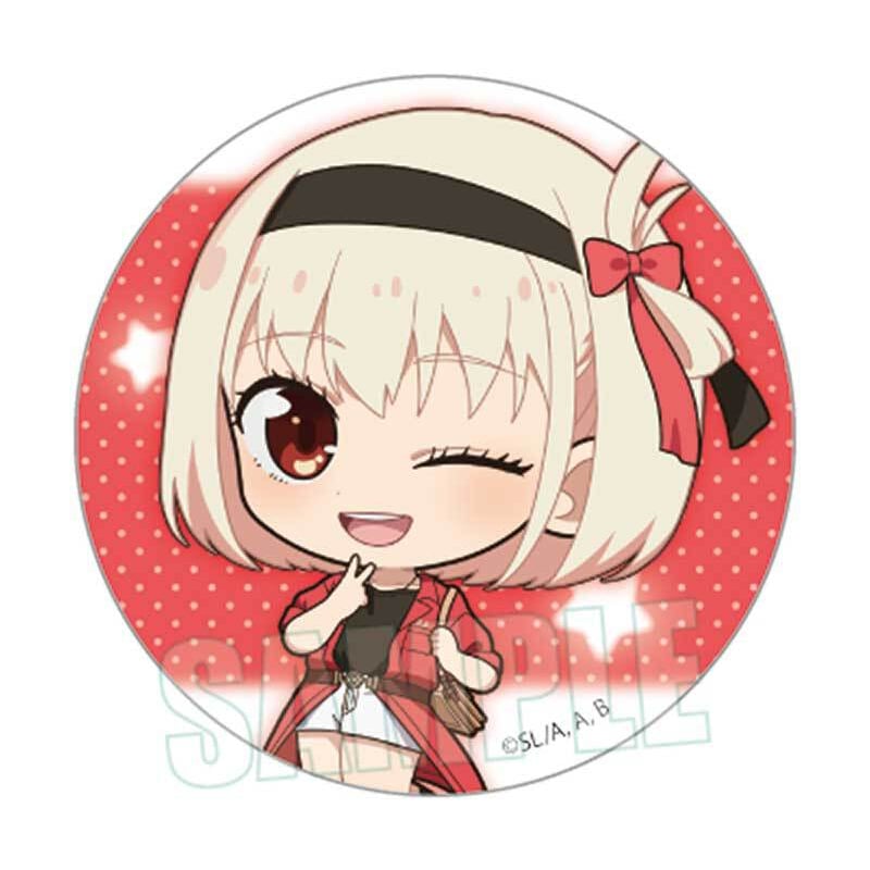トレーディング缶バッジ リコリス・リコイル/ぷかっしゅ | ベル