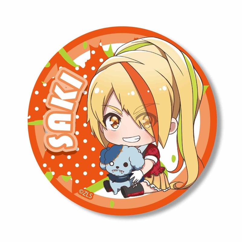 ぎゅぎゅっと缶バッチゾンビランドサガ/二階堂 サキ | ベルハウスショップ