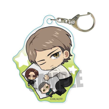 ぎゅぎゅっとアクリルキーホルダー 進撃の巨人/ジャン・キルシュタイン おやすみver.