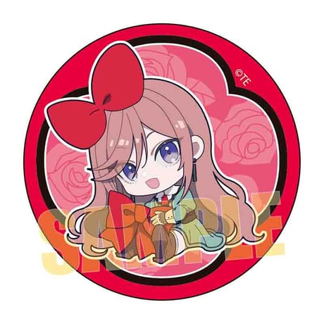 トレーディング缶バッジ 『THE RIBBON HERO リボンヒーロー』/ぎゅぎゅっと