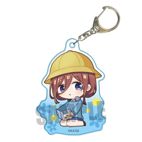 アクリルキーホルダー 五等分の花嫁∬/中野 三玖 ようちえんver.