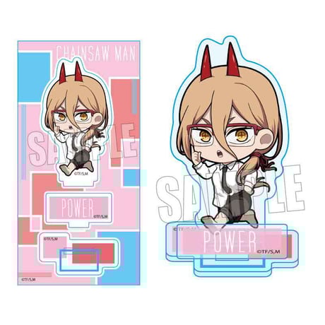 てくトコアクリルフィギュア Part2 チェンソーマン/パワー(眼鏡)