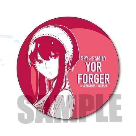 缶バッジSPY×FAMILY/ヨル・フォージャー
