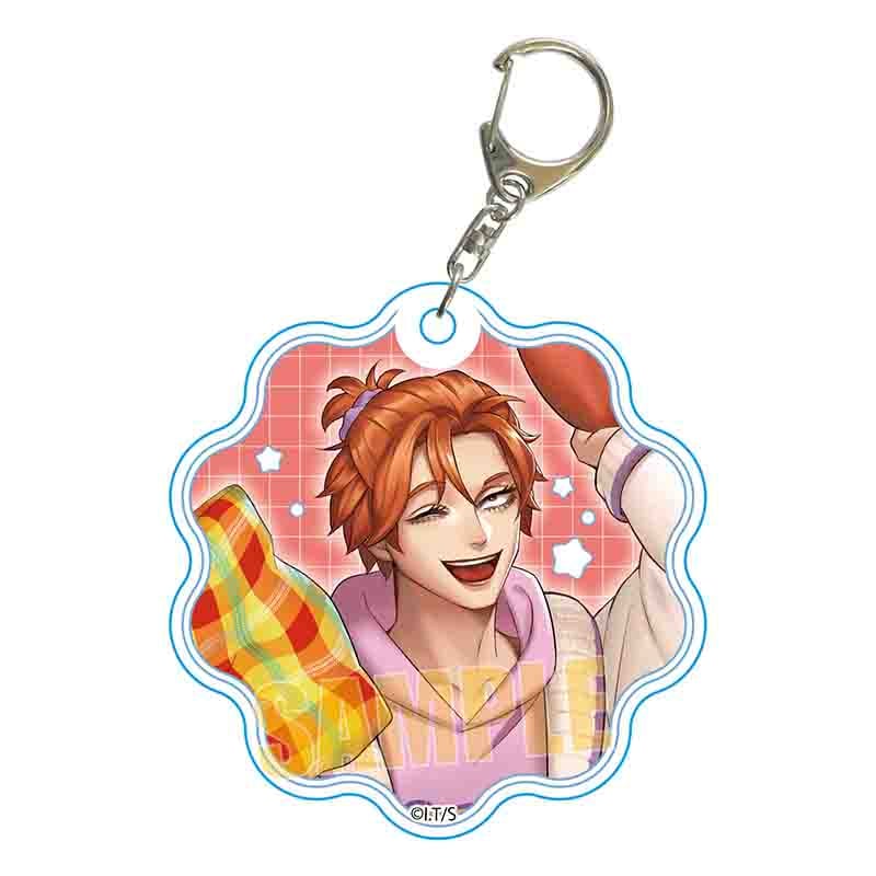 トレーディングアクリルキーホルダー ジャンケットバンク/パジャマ