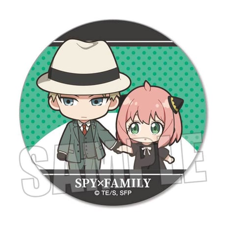 トレーディング缶バッジ SPY×FAMILY/ぷちめもっ！