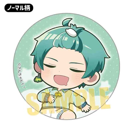 トレーディング缶バッジ さんちゃんく！/りらっくすver.