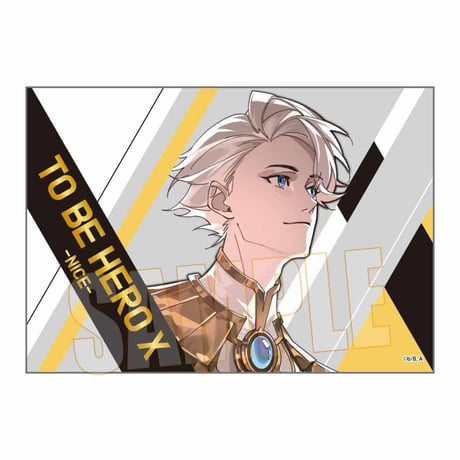 トレーディング箔押しブロマイド アニメ「TO BE HERO X」
