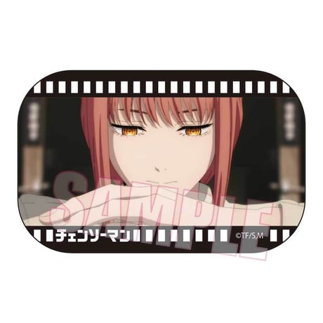 メモリーズスクエア缶バッジ part3 チェンソーマン/マキマE