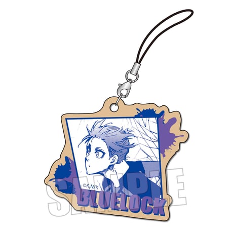 木札ストラップ ブルーロック/御影 玲王