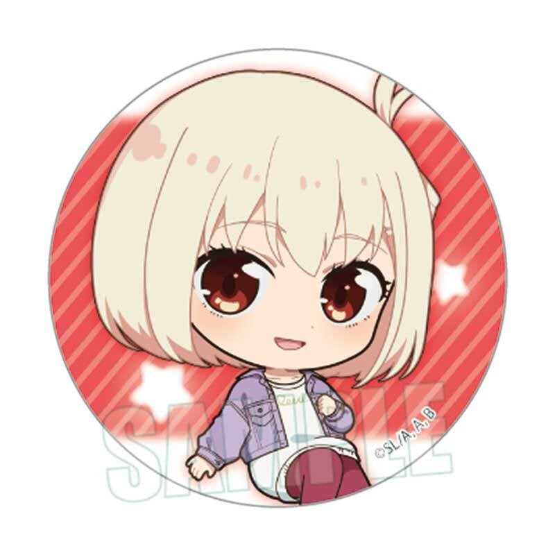 トレーディング缶バッジ リコリス・リコイル/ぷかっしゅ | ベル