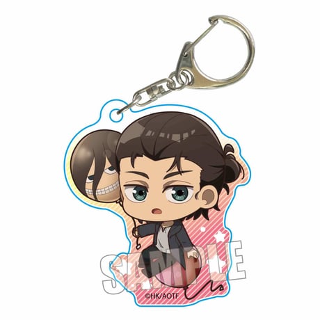 ぷかっしゅアクリルキーホルダー 進撃の巨人/エレン・イェーガーA(バルーンver.)