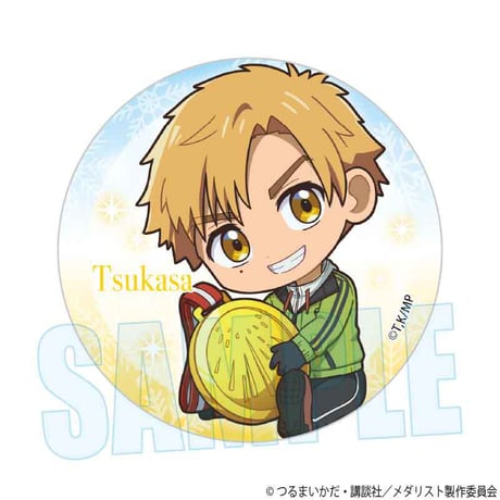 トレーディング缶バッジ メダリスト/ぎゅぎゅっと