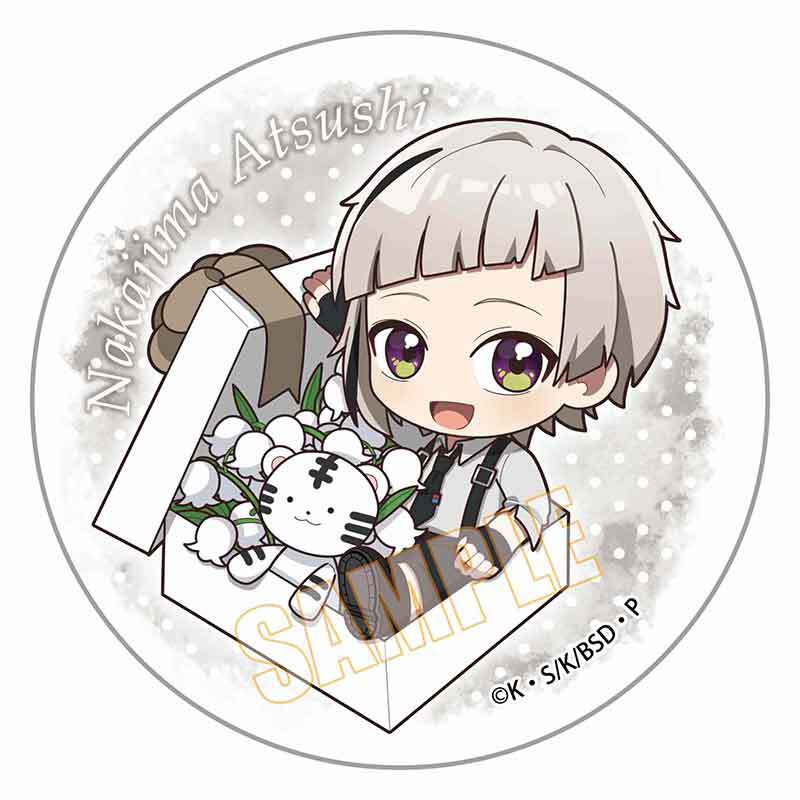 トレーディング缶バッジ 文豪ストレイドッグス/フラワーボックス