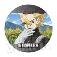 メモリーズ缶バッジ Dr.STONE/スタンリー・スナイダーA