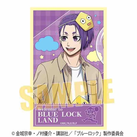 トレーディングステッカー ブルーロック/Welcome to BLUE LOCK LAND★