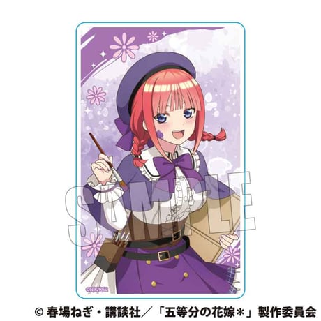 トレーディングアクリルカード 五等分の花嫁＊/画家ver.