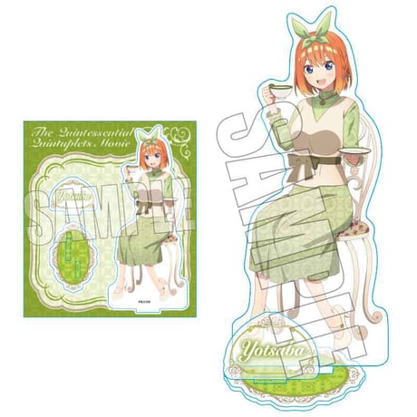 〈再販〉アクリルスタンド 映画 五等分の花嫁/中野 四葉 ティーブレイクver.