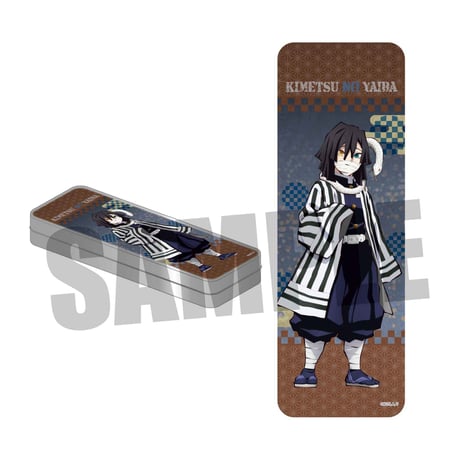 ブリキケース 「鬼滅の刃」伊黒 小芭内