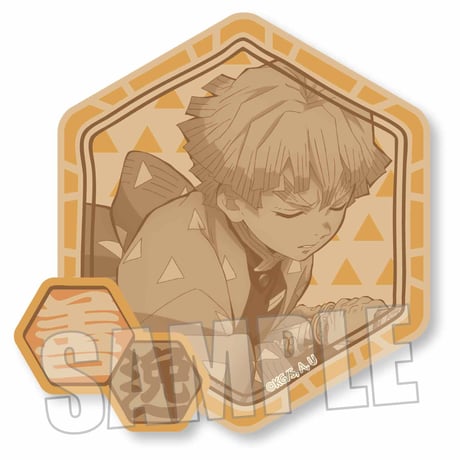 ウッドコースター 「鬼滅の刃」我妻 善逸