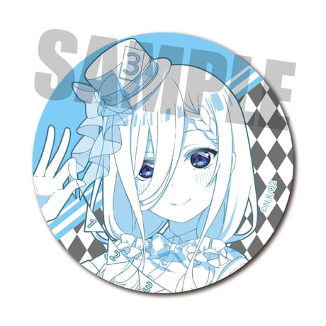 ビジュアル缶バッジ 五等分の花嫁∬/中野 三玖 マジシャンver.