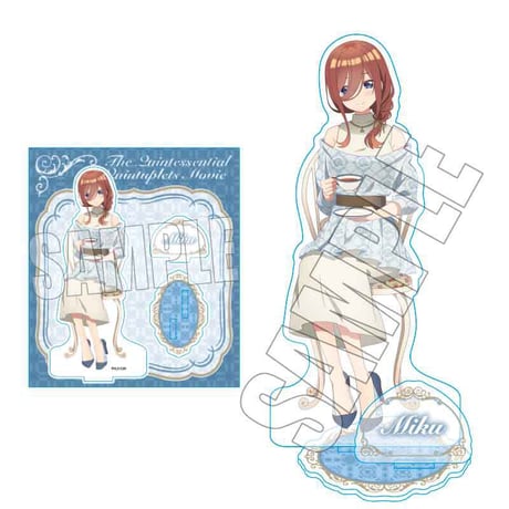 〈再販〉アクリルスタンド 映画 五等分の花嫁/中野 三玖 ティーブレイクver.