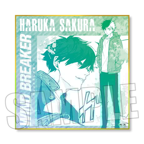 トレーディング色紙 WIND BREAKER