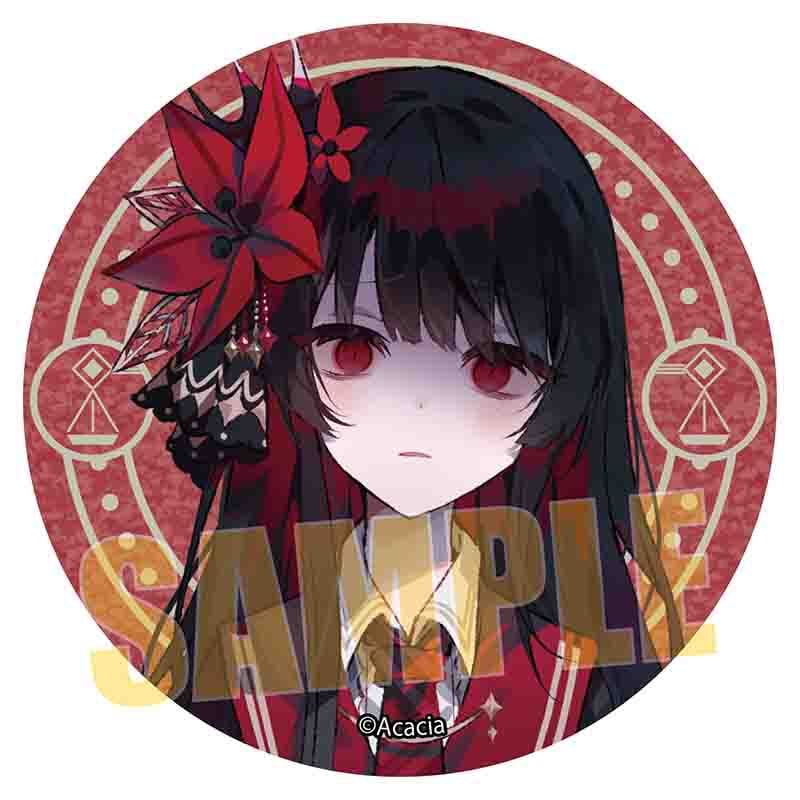 魔法少女ノ魔女裁判　グリッター缶バッジ　二階堂ヒロ A グリッター缶バッジ 魔法少女ノ魔女裁判/二階堂ヒロB | ベルハウスショップ