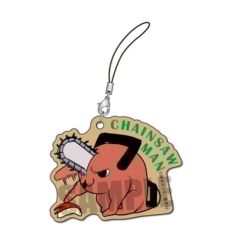 <再販>ポチタ木札ストラップ Part2 チェンソーマン/ポチタ(りんご)