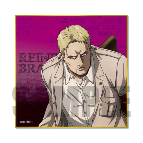トレーディング色紙 進撃の巨人