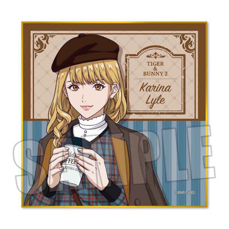 TIGER & BUNNY 直筆イラスト色紙