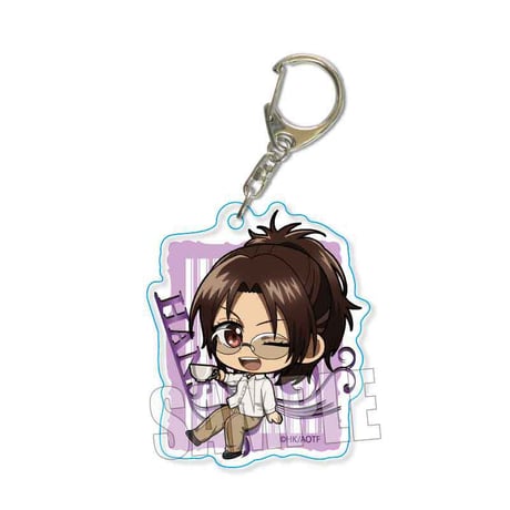 アクリルキーホルダー 進撃の巨人/ハンジ・ゾエ ティーブレイクver.