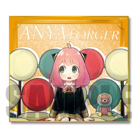 色紙 SPY×FAMILY/アーニャ・フォージャー