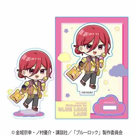 ミニスタンド ブルーロック/千切 豹馬(Welcome to BLUE LOCK LAND★)