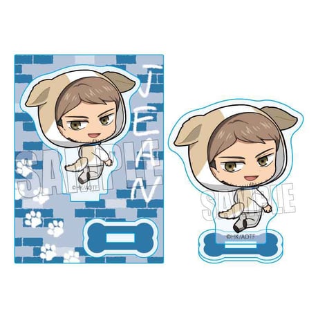 ミニスタンド 進撃の巨人/ジャン・キルシュタイン 犬といっしょver.