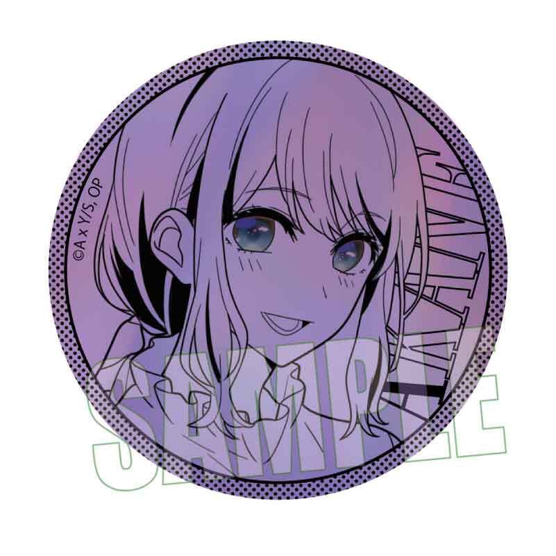 推しの子 ホログラム缶バッジblack あかるく collection アトレ 星野ルビー