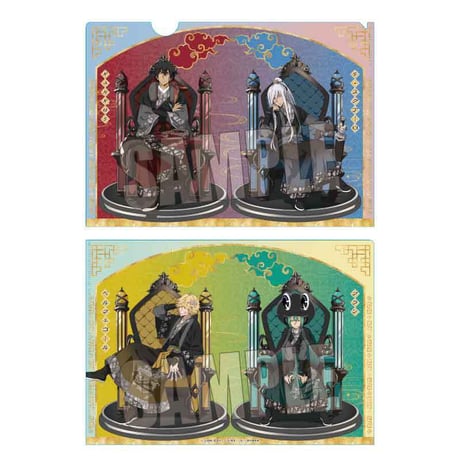 クリアファイル 家庭教師ヒットマンREBORN!/ヴァリアー 威風堂々ver.