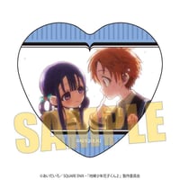 メモリーズハート缶バッジ Part3 TVアニメ「地縛少年花子くん２」/蒼井 茜&赤根 葵