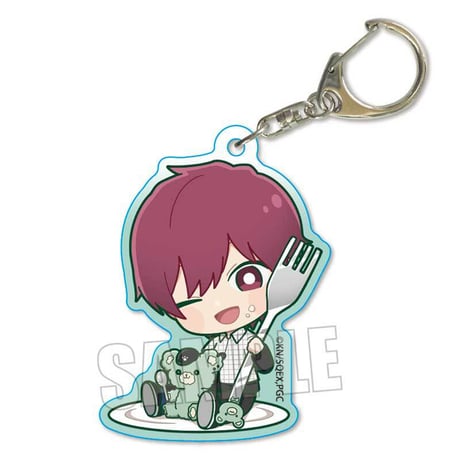 ごちきゃらアクリルキーホルダー クールドジ男子/四季 蒼真(フォーク)