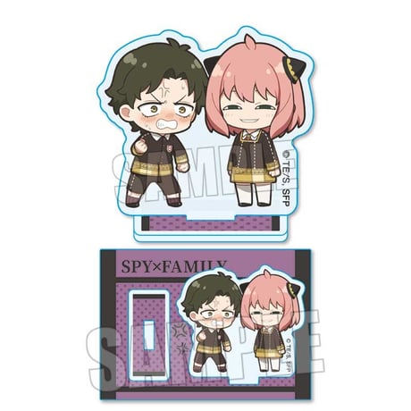 ぷちめもっ！ミニスタンド SPY×FAMILY/アーニャ・フォージャー&ダミアン・デズモンドB